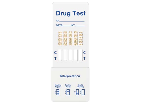 mutli drugs 2 10 strips rapid test panel