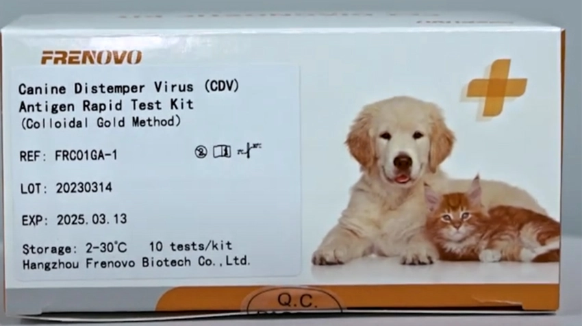 Canine Distemper Virus (CDV) Antigen Rapid Test Kit