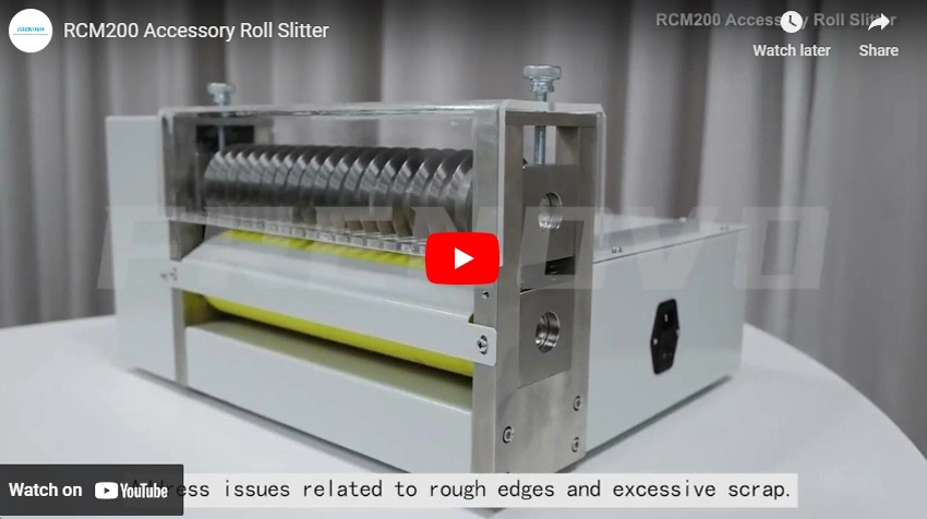 RCM200 Accessory Roll Slitter